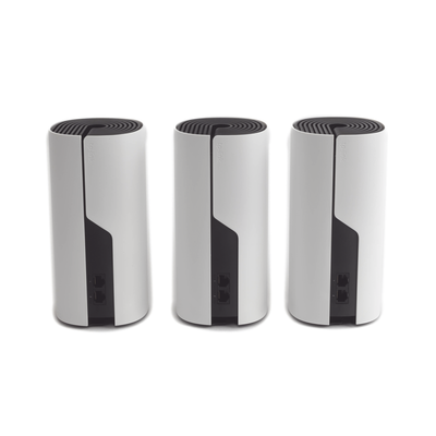 TP-LINK - KIT 3 Routers Inalámbricos MESH Interior para Hogar / Doble Banda Wi-Fi 5 AC1200 Mbps / 2 Puerto Gigabit WAN/LAN / 2 Antenas Internas / Administración Mediante la App Deco (iOS, Android)