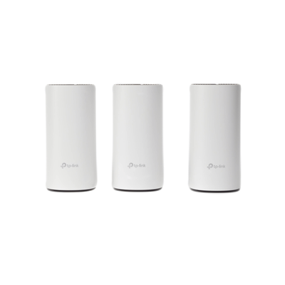 TP-LINK - KIT 3 Routers Inalámbricos MESH Interior para Hogar / Doble Banda Wi-Fi 5 AC1200 Mbps / 2 Puerto Gigabit WAN/LAN / 2 Antenas Internas / Administración Mediante la App Deco (iOS, Android)