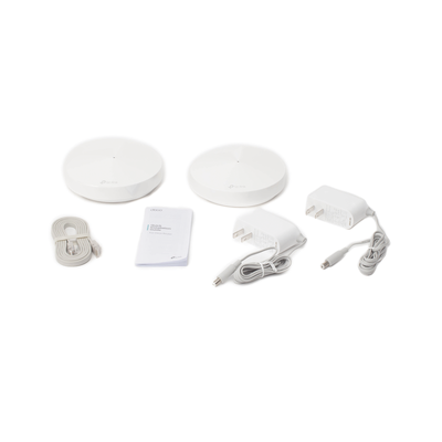TP-LINK - Kit 2 Routers Inalámbricos MESH Interior para Hogar / Doble Banda Wi-Fi 5 AC1300 Mbps / 2 Puerto Gigabit WAN/LAN / 4 Antenas Internas / Administración Mediante la App Deco (iOS, Android) / Protección HomeCare