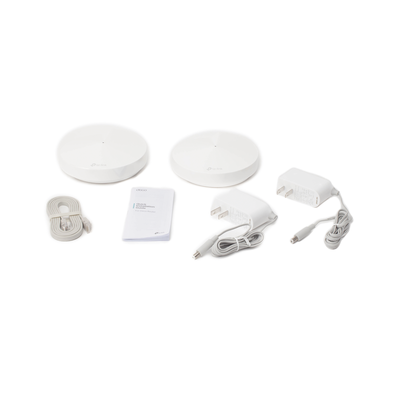 TP-LINK - Kit 2 Routers Inalámbricos MESH Interior para Hogar / Doble Banda Wi-Fi 5 AC1300 Mbps / 2 Puerto Gigabit WAN/LAN / 4 Antenas Internas / Administración Mediante la App Deco (iOS, Android) / Protección HomeCare