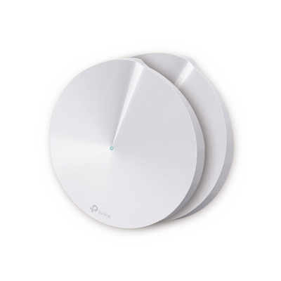 TP-LINK - Kit 2 Routers Inalámbricos MESH Interior para Hogar / Doble Banda Wi-Fi 5 AC1300 Mbps / 2 Puerto Gigabit WAN/LAN / 4 Antenas Internas / Administración Mediante la App Deco (iOS, Android) / Protección HomeCare