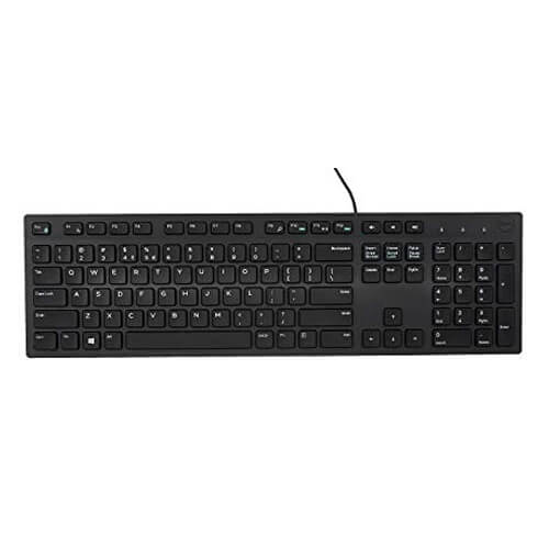 DELL - Teclado Dell KB216 Alámbrico Inglés Color Negro