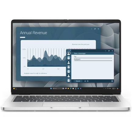 DELL - Laptop Dell Pro 14 PC14250 Intel Ultra 7-255U Ram 16Gb SSD 512Gb Win 11 Pro Garantia 3Años Basico