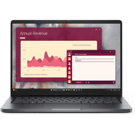 DELL - Laptop Dell Pro 14 PC14250 Intel Core 5-120U Ram 16Gb 512 SSD W11 Pro 1Año Basico