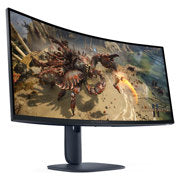 DELL - Monitor Dell 34" Alienware Curvo WQHD 3440x1440 Panel VA 180Hz 3 años