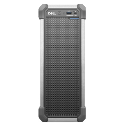 DELL - Servidor Dell PowerEdge T160 + Intel Xeon 6333P + 1x16GB 5600MT/s + 2x480GB 3.5 + Sin Controlador + 1 Año Básico NBD