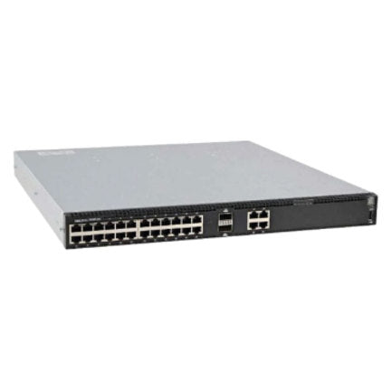 DELL - PowerSwitch Dell S4128T-ON 1U 28 x 10Gbase-T 2 x QSFP28 IO to PSU 2 PSU OS10