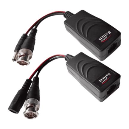 DAHUA - Par de Transceptores Pasivos Dahua Hasta 4MP para Video Energía Dist Hasta 150m Voltaje Entrada 12-15V DC Ponchado RJ-45