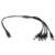 DAHUA - Divisor de Energía Saxxon para 5 Cámaras/1 Conector Hembra + 5 Conectores Macho/2.1mm