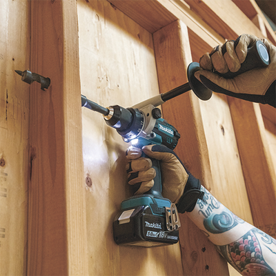 MAKITA - Taladro combinado BL 18 V LXT 5.0 Ah 130 Nm. Incluye 2 baterías 5.0 Ah, cargador rápido y maletín Makpac.