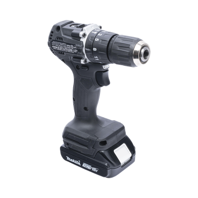 MAKITA - Rotomartillo/Taladro Inalámbrico SIN CARBONES, Broquero de 1/2", 1,700 RPM, 18VâŽ“, Torque: 40 N.m C/2 Bat. (1.5Ah) y Cargador.