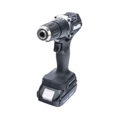 MAKITA - Rotomartillo/Taladro Inalámbrico SIN CARBONES, Broquero de 1/2", 1,700 RPM, 18VâŽ“, Torque: 40 N.m C/2 Bat. (1.5Ah) y Cargador.