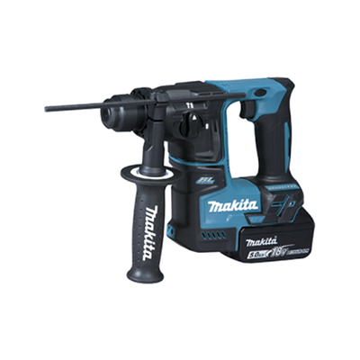 MAKITA - Martillo rotatorio inalámbrico 17 mm (11/16") Motor Sin Carbones LXT de 18V con Brocas SDS-PLUS