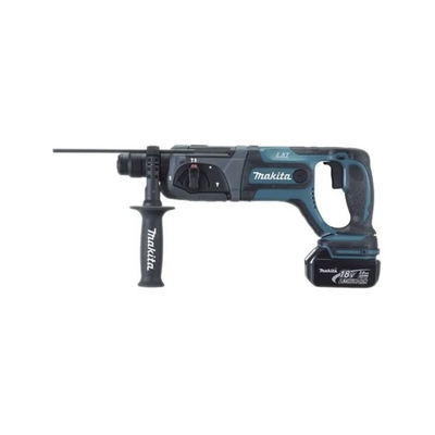 MAKITA - Rotamartilló 18V, SDS 0-1.200 Rpm, 3 Modos de Trabajo, Incluye 2 Baterías de 3.0 Ah, Cargador y Maletín.