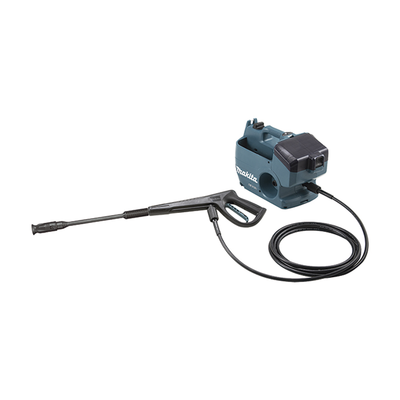 MAKITA - Hidrolavadora Inalámbrica de 8.0 Mpa. con Manguera de 5m y Depósito de Agua 50 Lts., Motor de 36 Vcc que Requiere dos baterías de 18Vcc (No incluidas)