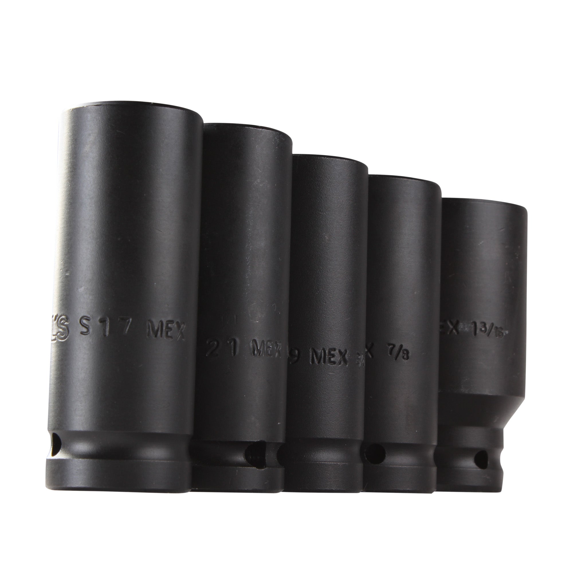 Dado de impacto industrial 17 mm x 1/2”