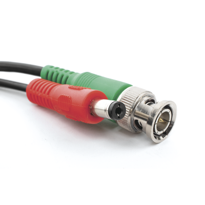 EPCOM POWERLINE - Cable Coaxial (BNC RG59) + Alimentación / SIAMES / 10 Metros (32.81 Pies) / 100% Cobre / Para Cámaras 4K / Uso Interior y Exterior