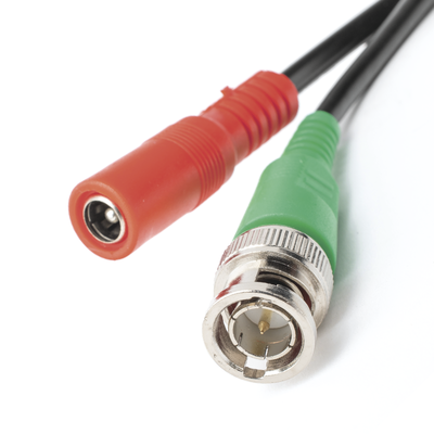 EPCOM POWERLINE - Cable Coaxial (BNC RG59) + Alimentación / SIAMES / 20 Metros (65.62 Pies) / 100% COBRE / Para Cámaras 4K / Uso Interior y Exterior