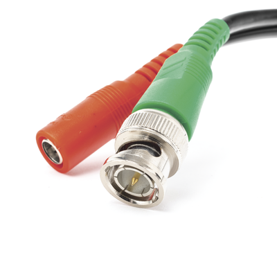 EPCOM TITANIUM - Cable coaxial ( BNC RG59 ) + Alimentación / SIAMÉS / 40 Metros / 100 % COBRE / Para Cámaras 4K  / Uso interior y exterior