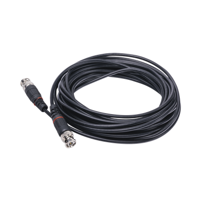 EPCOM TITANIUM - Cable Coaxial Armado con Conector BNC (Video) / Longitud de 8 mts / Optimizado para Cámaras 4K / Uso en Interior
