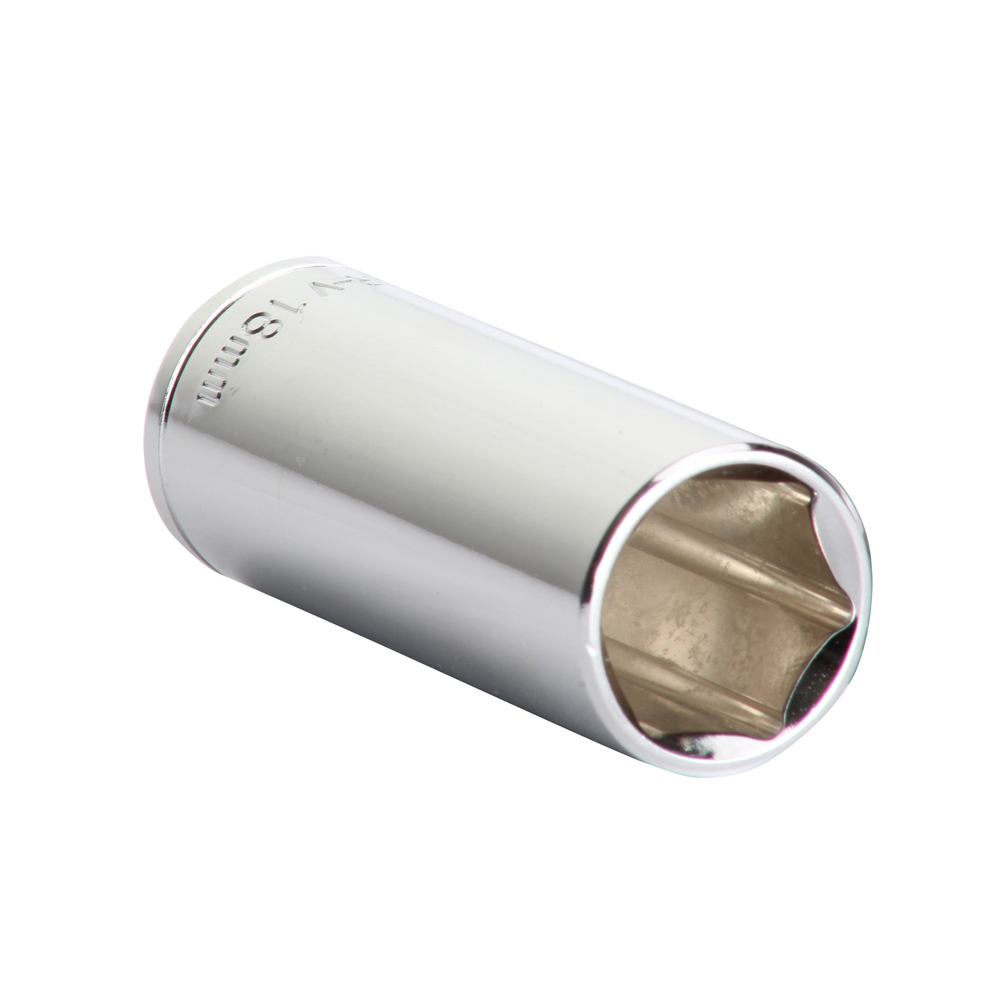 Dado largo 3/8” Milimétrico 18 mm 6 puntas