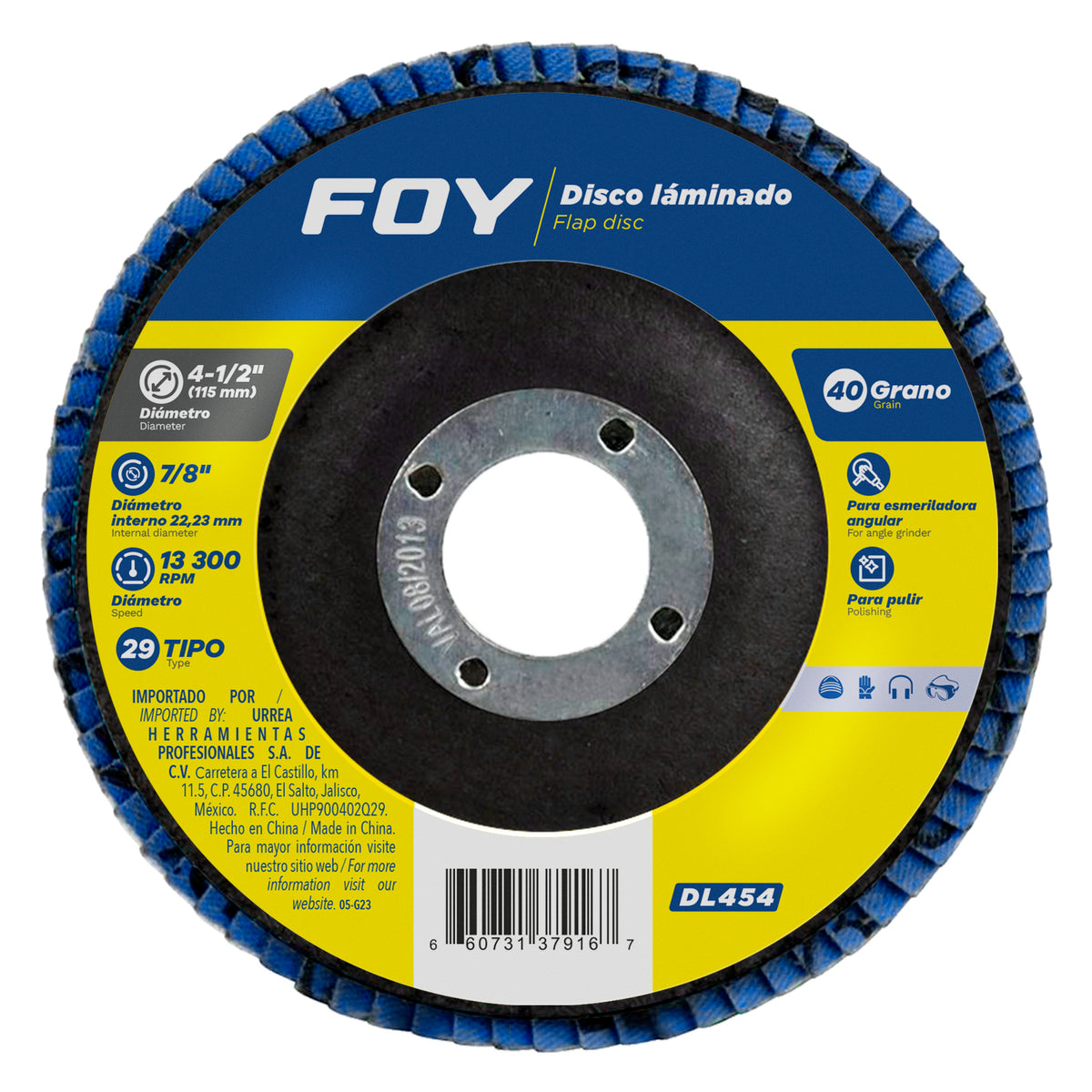 Foy - Disco lam t/29 gno 40 4-1/2 in