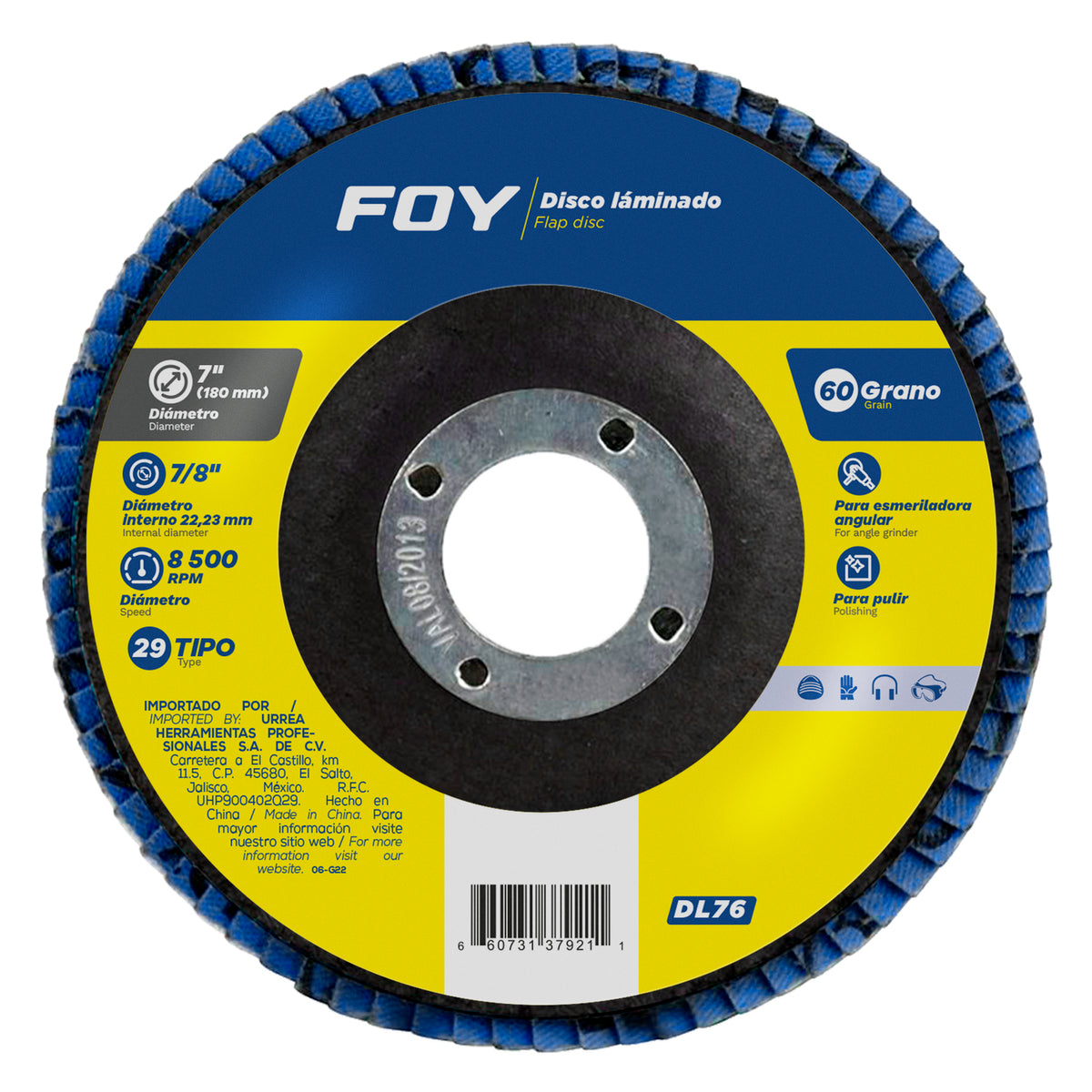 Foy - Disco lam t/29 gno 60 7 in
