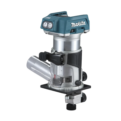 MAKITA - Kit Inalámbrico De Carpintería, Sierra Circular + Router Inalámbrico + Lijadora Orbital