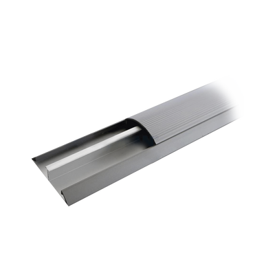 THORSMAN - Ducto de media caña de aluminio, tramo de 2.5m de largo (8801-80300)