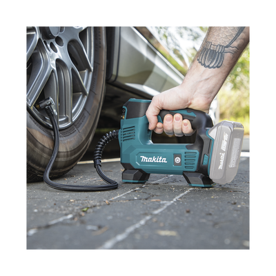 MAKITA - Inflador Inalámbrico 18 Vcc Hasta 121 PSI  (Sin Batería / Sin Cargador).