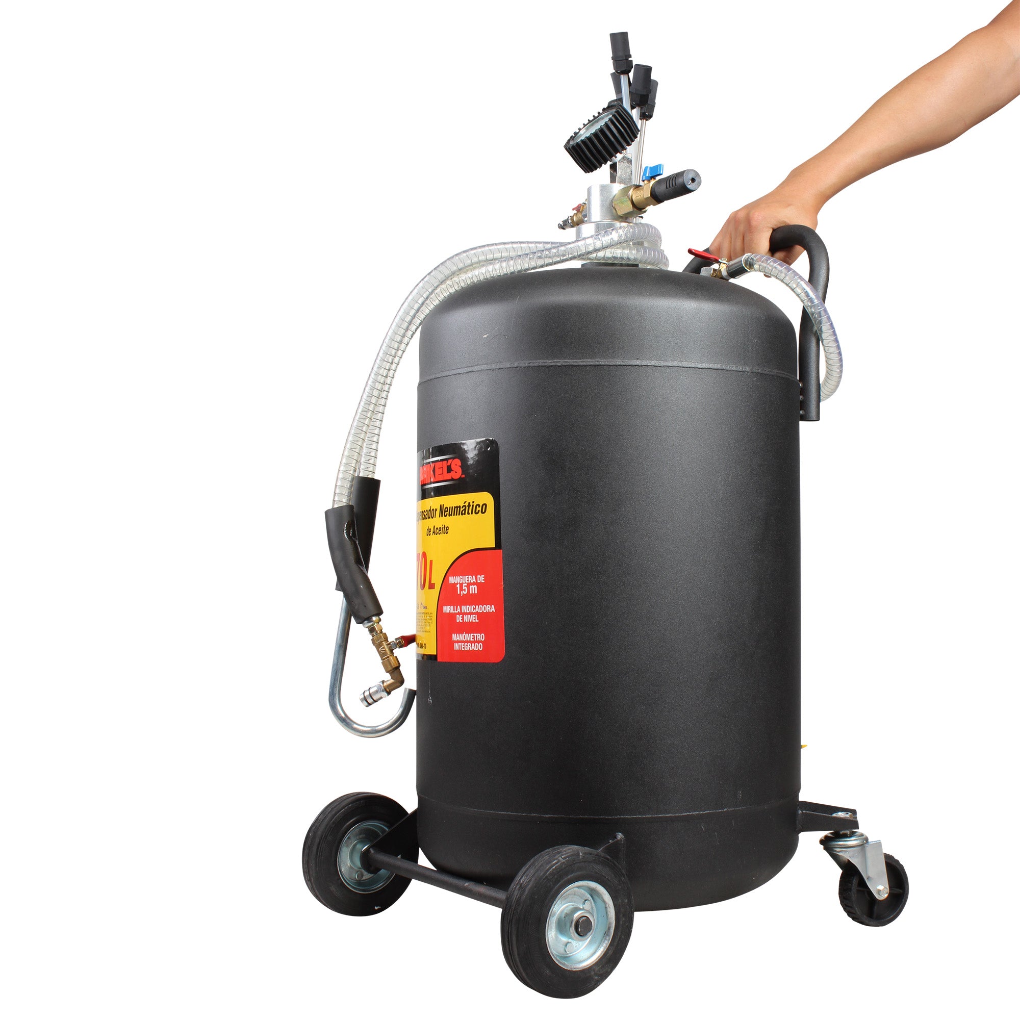 Dispensador neumático de aceite (70 lts)