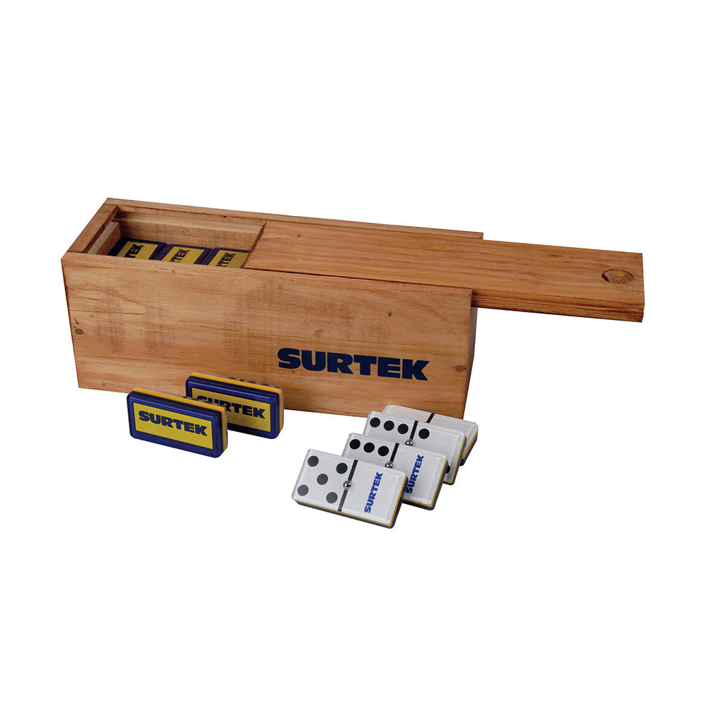 Surtek - Domino acril c/caja mad 28pz
