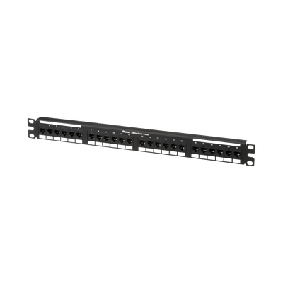 PANDUIT - Panel de Parcheo de Impacto (110), Plano, Categoría 5e, de 24 Puertos, 1UR