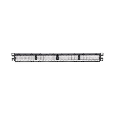 PANDUIT - Panel de Parcheo de Impacto (110), Plano, Categoría 6, de 24 Puertos, 1UR