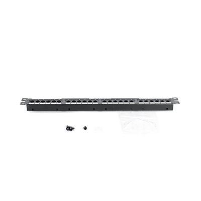 PANDUIT - Panel de Parcheo de Impacto (110), Plano, Categoría 6, de 24 Puertos, 1UR