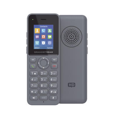 GRANDSTREAM - Teléfono Inalámbrico DECT HD, Hasta 20 cuentas SIP por sistema, Conferencia de audio de 3 vías, Audio HD
