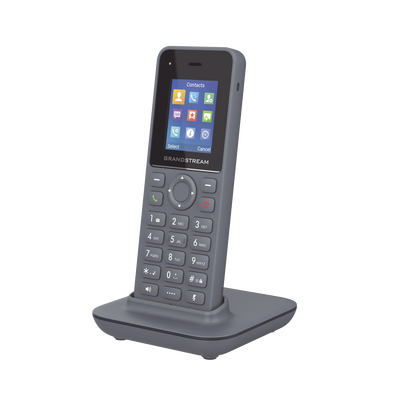 GRANDSTREAM - Teléfono Inalámbrico DECT HD, Hasta 20 cuentas SIP por sistema, Conferencia de audio de 3 vías, Audio HD