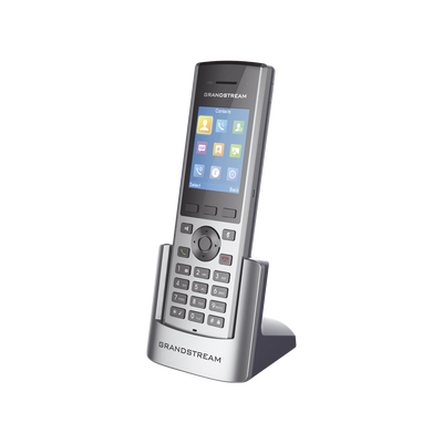 GRANDSTREAM - Teléfono HD con tecnología DECT largo alcance, con pantalla a color LCD