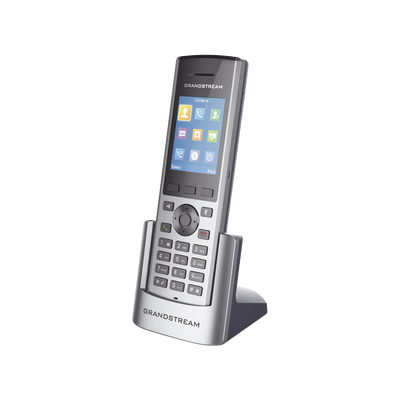 GRANDSTREAM - Teléfono HD con tecnología DECT largo alcance, con pantalla a color LCD