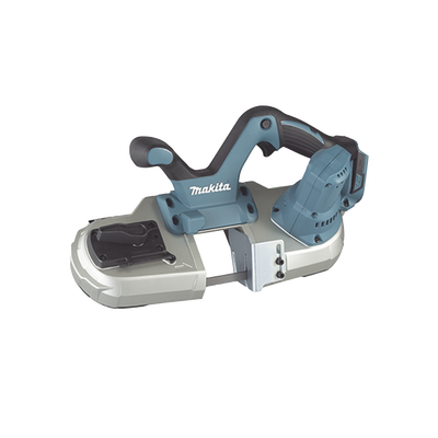 MAKITA - Sierra de Banda 64x64mm inalámbrica de 18v, incluye 2 baterias Li-Ion 5.0 A.h y Cargador