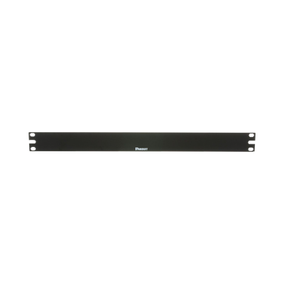 PANDUIT - Tapa Ciega Para Rack Estándar de 19in, Plano, de Acero, 1UR, Color Negro