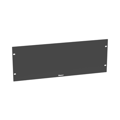 PANDUIT - Tapa Ciega Para Rack Estándar de 19in, Plano, de Acero, 4UR, Color Negro