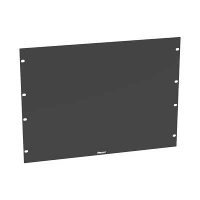 PANDUIT - Tapa Ciega Para Rack Estándar de 19in, Plano, de Acero, 8UR, Color Negro
