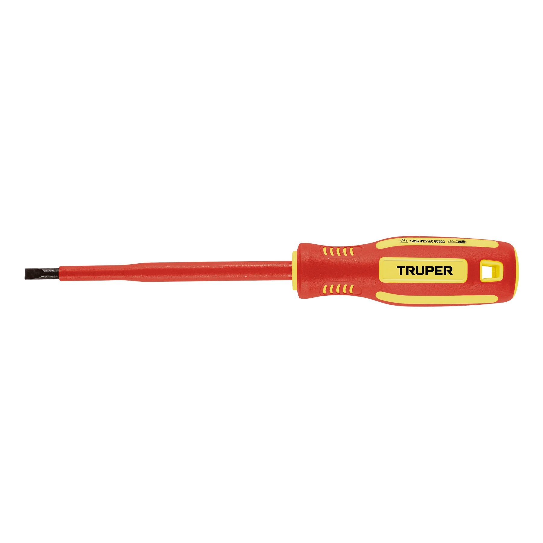 Desarmador dielectrico plano 7/32' x 5', Truper