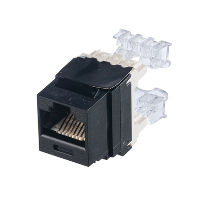 PANDUIT - Conector Jack RJ45 Cat6 de Repuesto, Estilo 110 (De Impacto), Para Patch Panel DP de Panduit