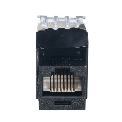 PANDUIT - Conector Jack RJ45 Cat6 de Repuesto, Estilo 110 (De Impacto), Para Patch Panel DP de Panduit