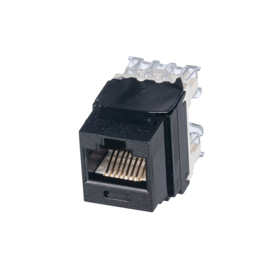PANDUIT - Conector Jack RJ45 Cat6 de Repuesto, Estilo 110 (De Impacto), Para Patch Panel DP de Panduit