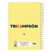 DIETRIX - Cuaderno profesional Dietrix First Class pasta dura doble arillo  80 hojas raya Club America modelo amor eterno