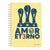DIETRIX - Cuaderno profesional Dietrix First Class pasta dura doble arillo  80 hojas raya Club America modelo amor eterno