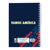 DIETRIX - Cuaderno profesional Dietrix First Class pasta dura doble arillo  80 hojas raya Club America modelo CA azul